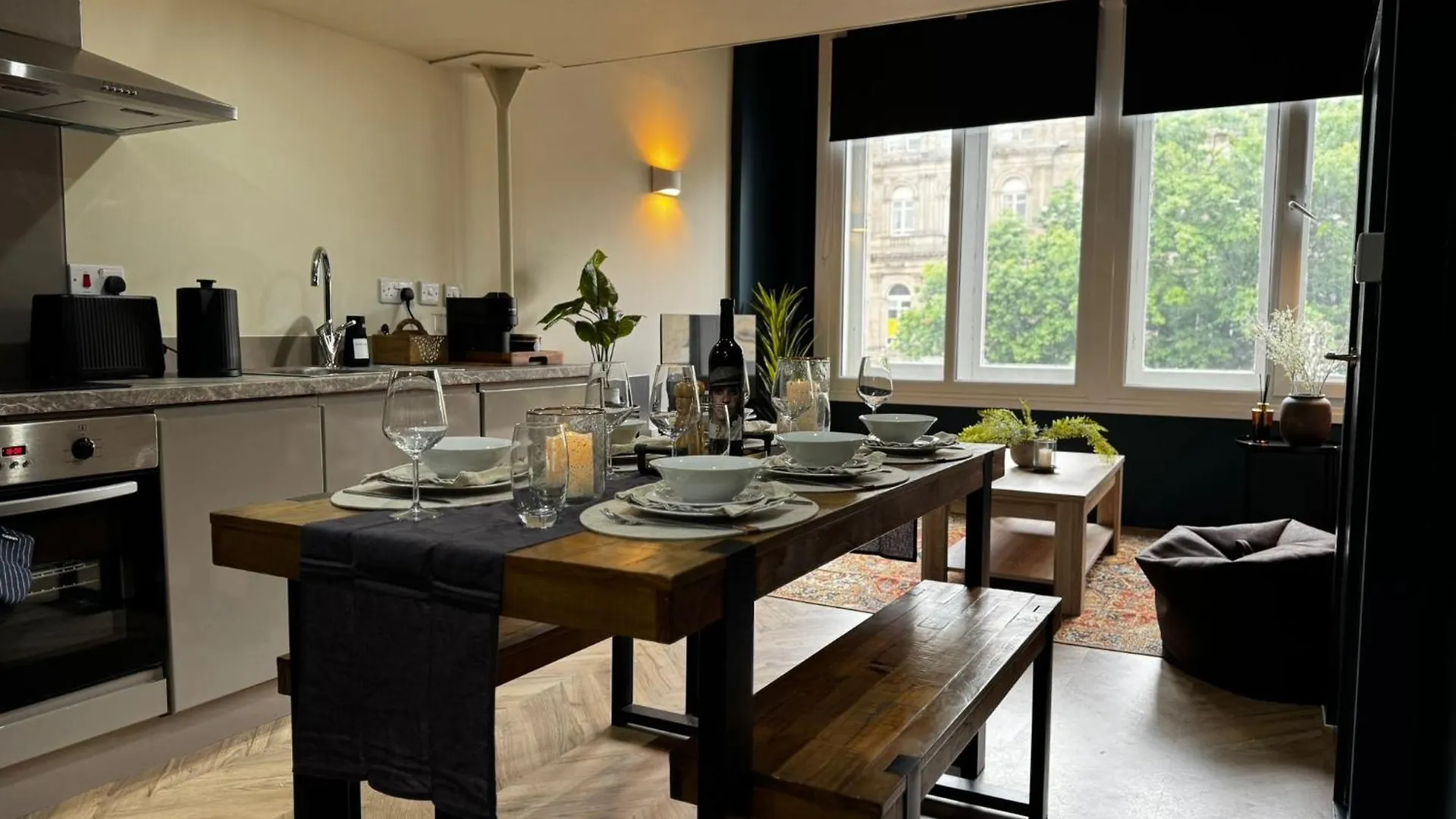 Manhattan-Style Chic Loft, Sleeps 5, Heart Of Leeds